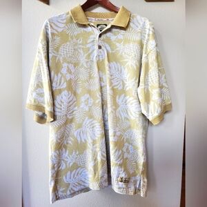 Tommy Bahama Vintage Short Sleeve Polo Shirt. Mens L